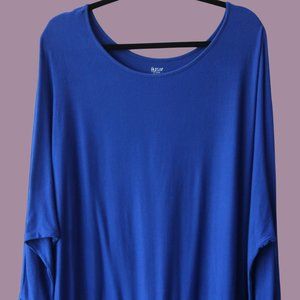 Long Sleeve Blue Sweater